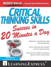 Critical thinking skills success in 20 minutes a day cover image