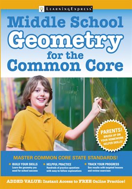 Cover image for Middle School Geometry for the Common Core