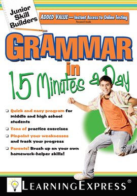 Cover image for Junior Skill Builders: Grammar in 15 Minutes a Day