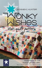 Wonky wishes star-quilt pattern cover image