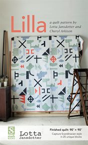Lilla quilt pattern cover image
