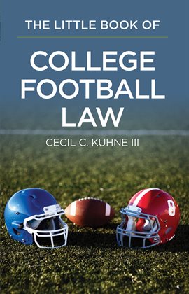 Cover image for The Little Book of College Football Law