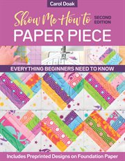 Show me how to paper piece cover image