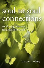 Soul to soul connections. Comforting Messages from the Spirit World cover image