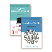 The two book bundle of A seat at the table and the art of business value cover image