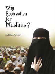 Why reservation for Muslims? cover image