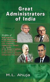 Great administrators of India cover image