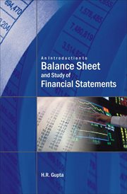 An introduction to balance sheet and study of financial statements cover image