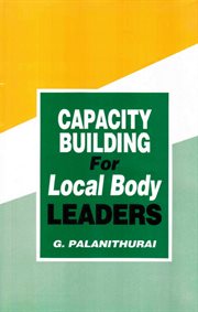 Capacity Building for Local Body Leaders cover image