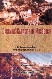 Carrying Capacity of Mussoorie cover image
