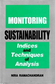 Monitoring Sustainability : Indices and Techniques of Analysis cover image