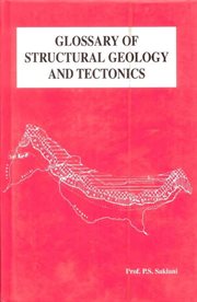 Glossary of structural geology and tectonics cover image