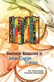 Variegated narratives of indian english fiction cover image