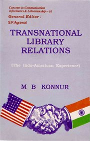 Transnational Library Relations : The Indo-American Experience cover image