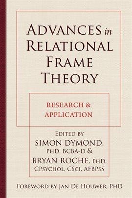 Cover image for Advances in Relational Frame Theory