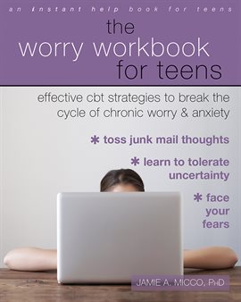 Cover image for The Worry Workbook for Teens
