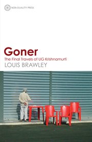 Goner : the final travels of ug krishnamurti cover image