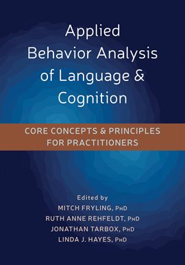 Cover image for Applied Behavior Analysis of Language and Cognition