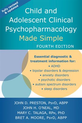 Cover image for Child and Adolescent Clinical Psychopharmacology Made Simple