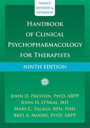 Handbook of clinical psychopharmacology for therapists cover image