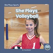 She plays volleyball cover image