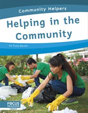Helping in the community. Community helpers cover image