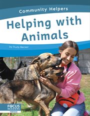 Helping with animals. Community helpers cover image