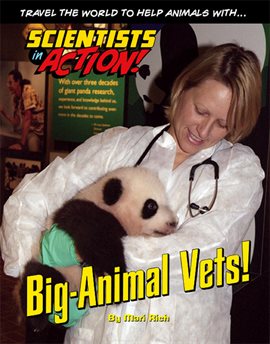 Cover image for Big-Animal Vets!