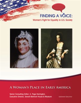 Cover image for A Woman's Place in Early America