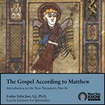 The gospel according to matthew cover image