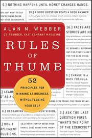 Rules of Thumb : 52 Principles for Winning at Business without Losing Your Self cover image