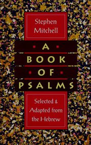 A book of Psalms : selected & adapted from the Hebrew cover image