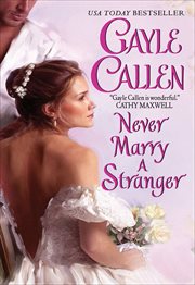 Never Marry a Stranger cover image