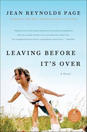 Leaving Before It's Over : A Novel cover image