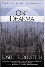 One Dharma : The Emerging Western Buddhism cover image