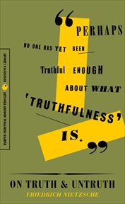 On Truth and Untruth : Selected Writings cover image