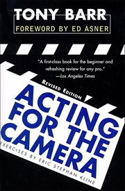 Acting for the camera cover image