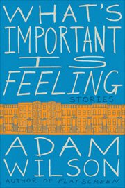 What's Important Is Feeling : Stories cover image