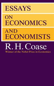 Essays on economics and economists cover image