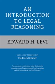 An introduction to legal reasoning cover image
