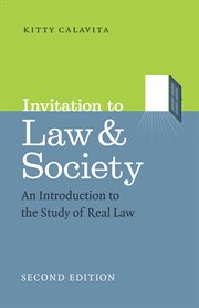 Invitation to law & society : an introduction to the study of real law cover image