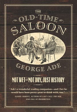 Cover image for The Old-Time Saloon