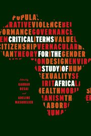 Critical terms for the study of Africa cover image
