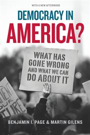 Democracy in America? : what has gone wrong and what we can do about it cover image