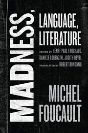 Madness, Language, Literature cover image