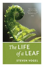 The life of a leaf cover image