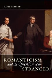 Romanticism and the Question of the Stranger cover image