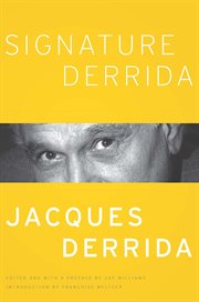Signature Derrida cover image