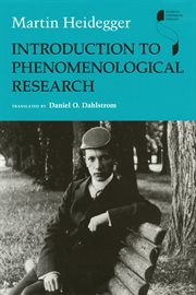 Introduction to phenomenological research cover image