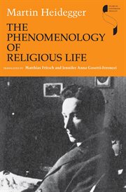 The phenomenology of religious life cover image